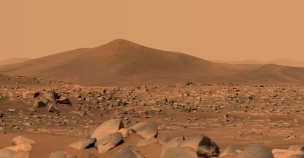 Foto de Marte tirada pelo rover da NASA