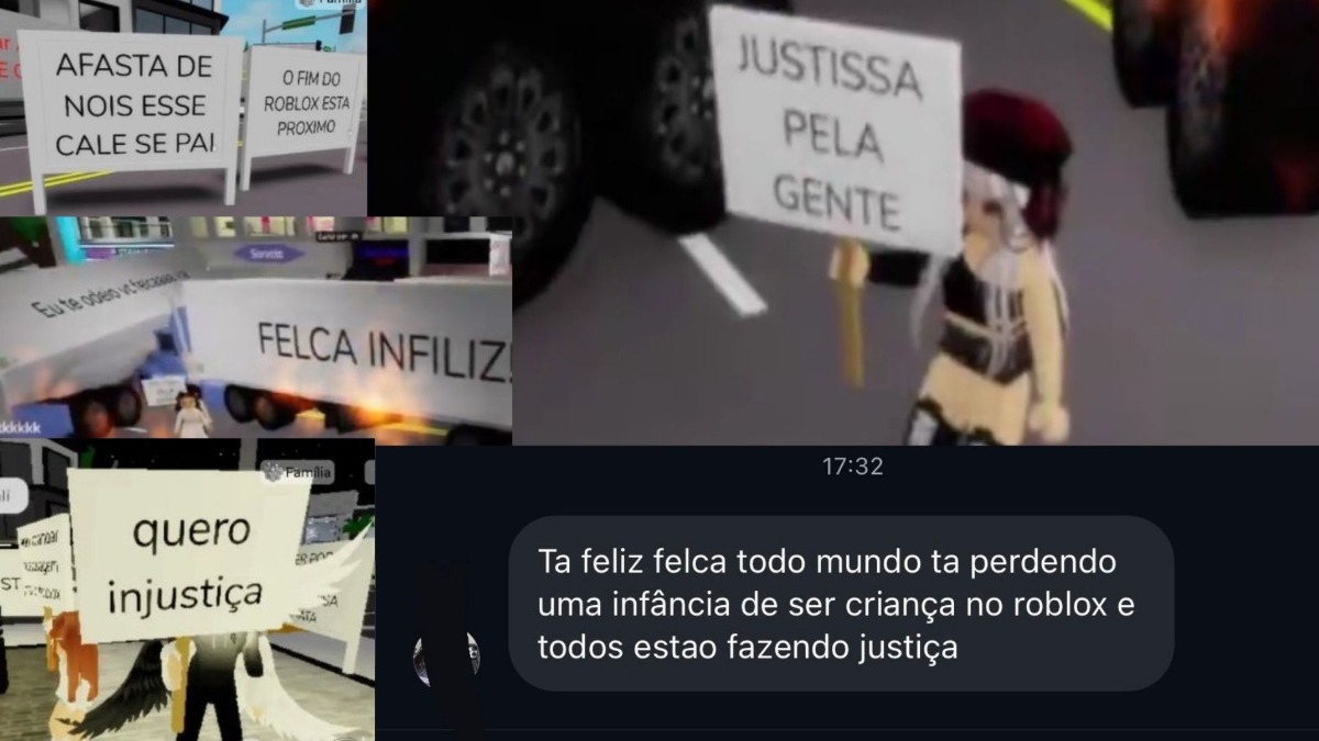Felca recebe ameaças e leva culpa por restrição de chat no Roblox