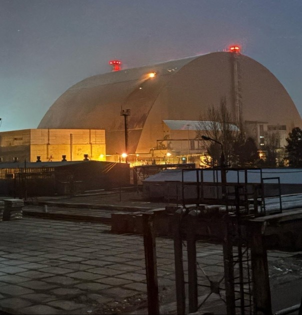 Ataque de drone russo danifica estrutura de contenção na Usina de Chernobyl